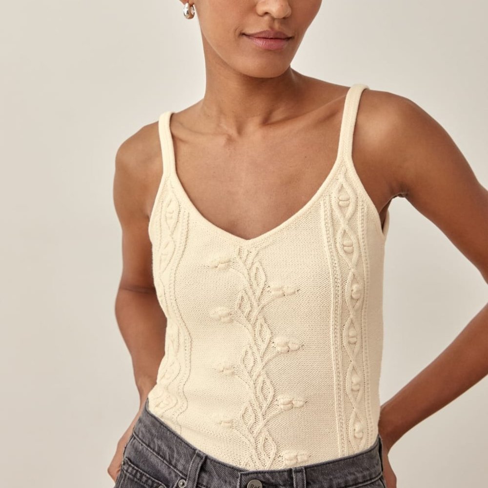 Genaro Cotton Sweater Tank